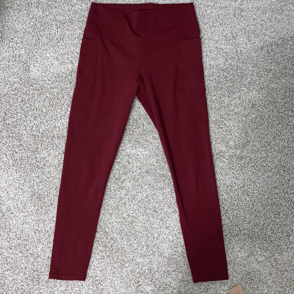 Strong Physiquez Red Dream Pocket Leggings!